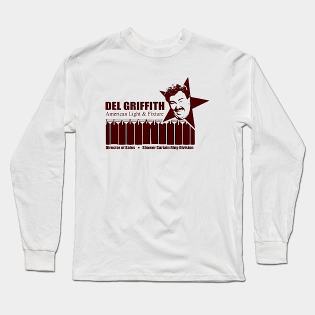 John Candy Del Griffith Planes Trains Long Sleeve T-Shirt by GWCVFG